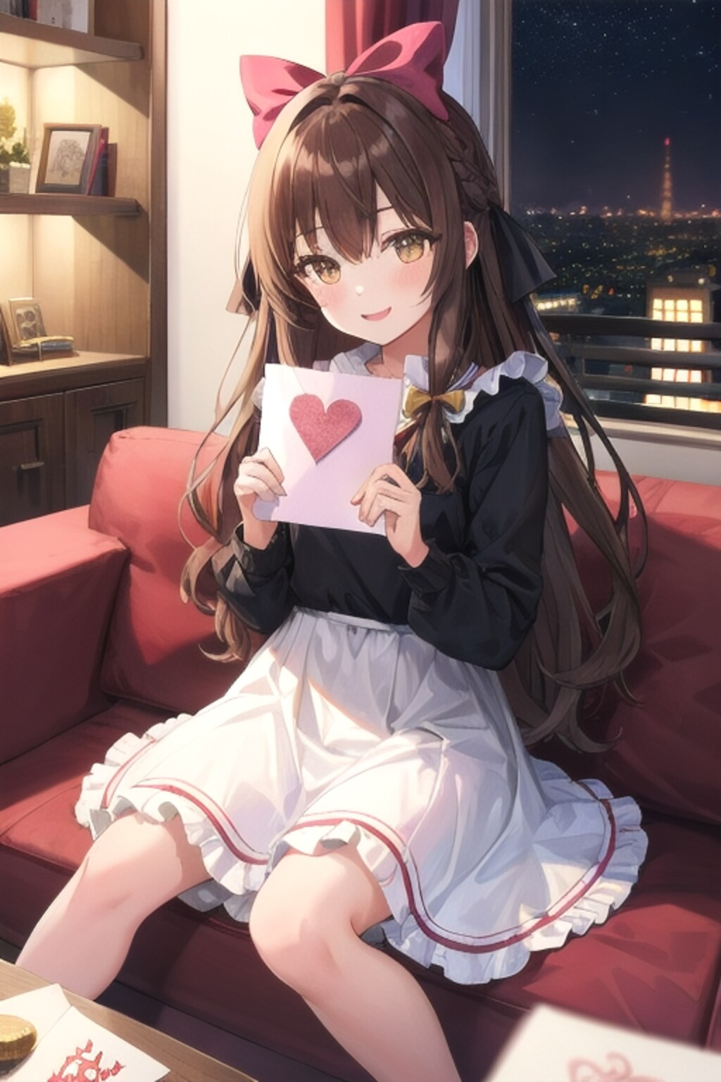 君からのメッセージが嬉しくて堪らなかったなごみちゃん💌💐💛