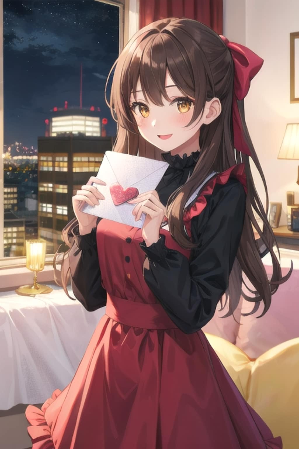 君からのメッセージが嬉しくて堪らなかったなごみちゃん💌💐💛