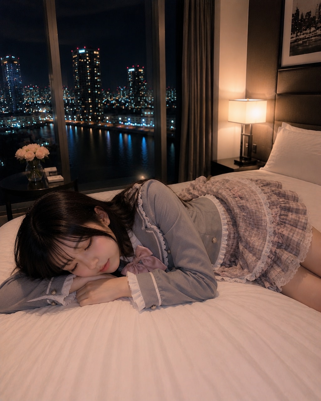 パジャマの女の子