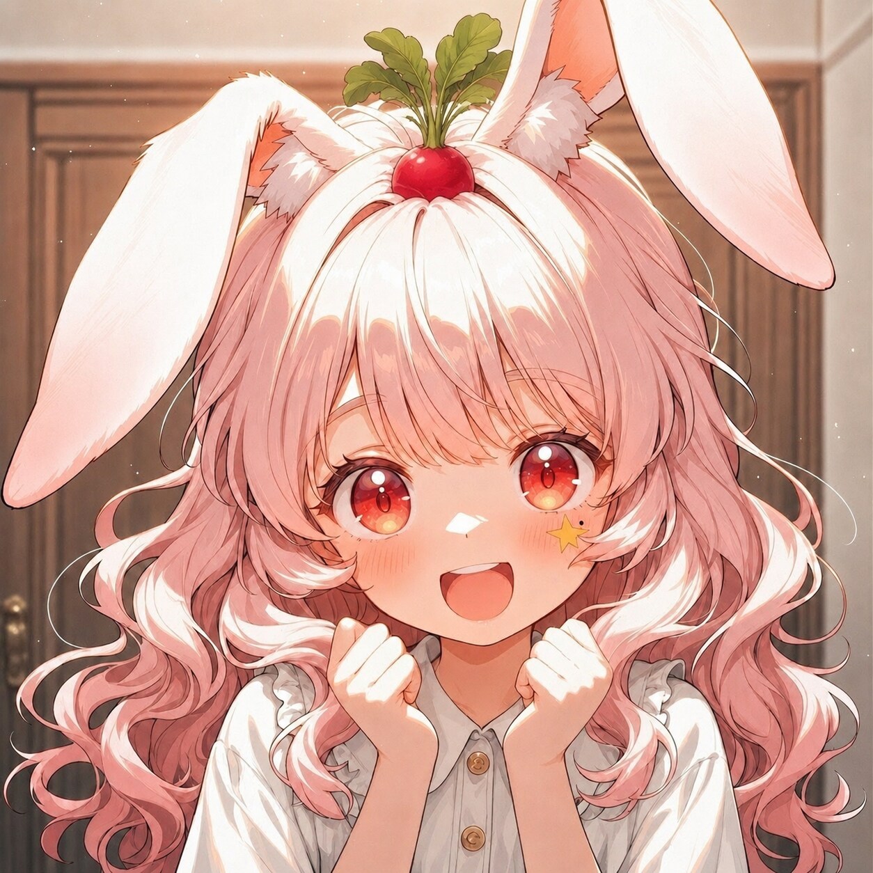 新芽ラビットちゃん改めラディッシュラビットちゃん