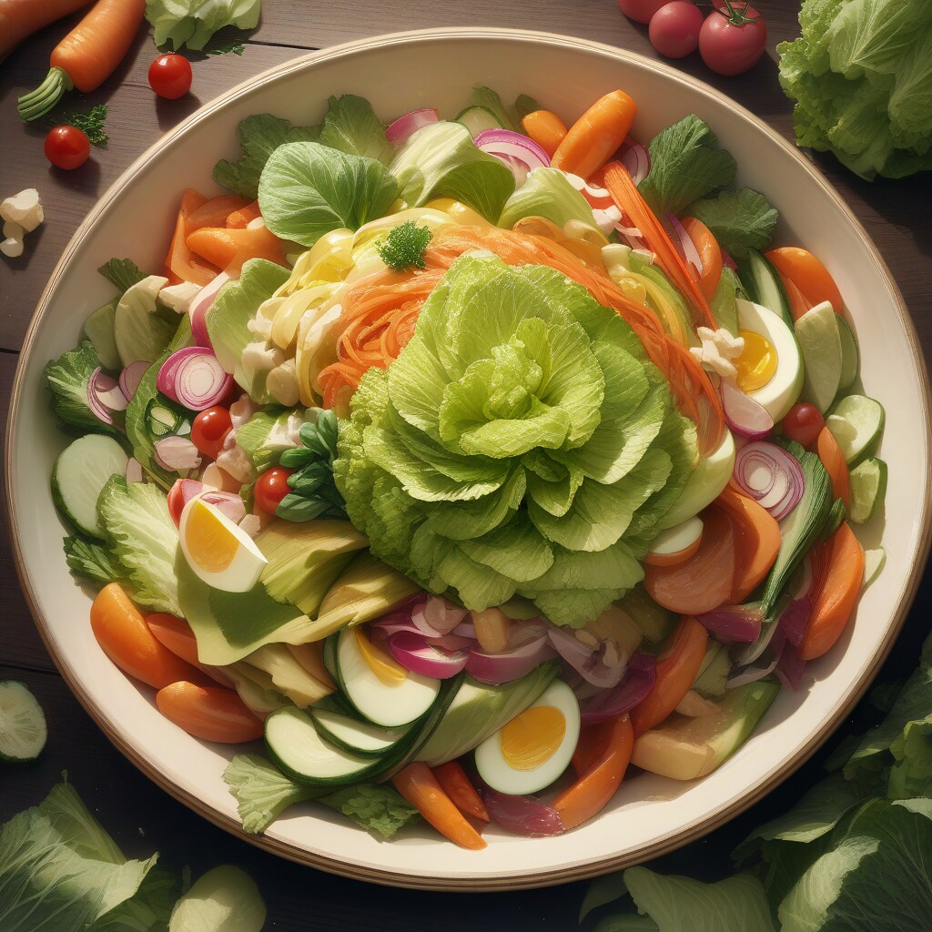 サラダ | の人気AIイラスト・グラビア