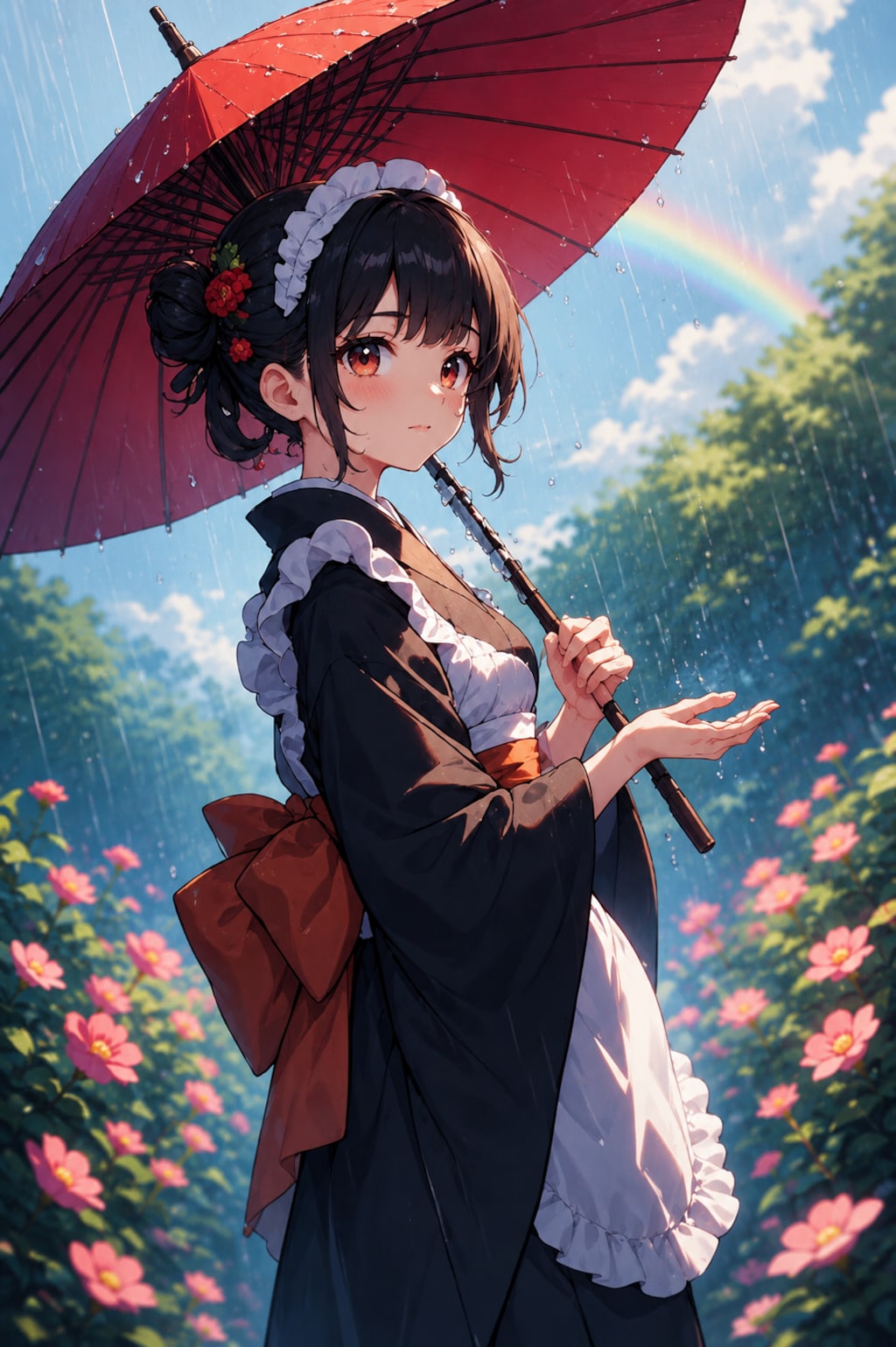 雨上がり