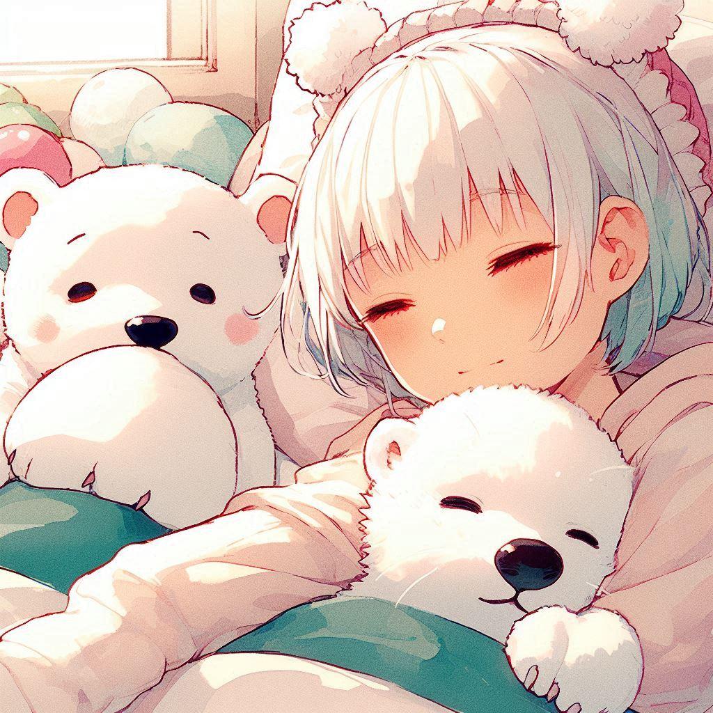 おこぼれ白くま⑤ | の人気AIイラスト・グラビア