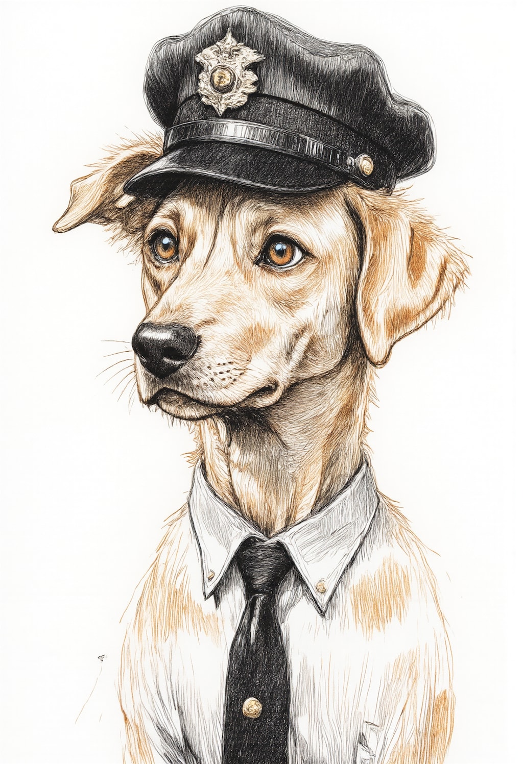 犬のお巡りさん