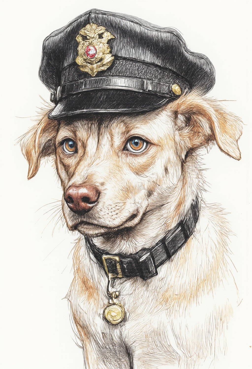 犬のお巡りさん