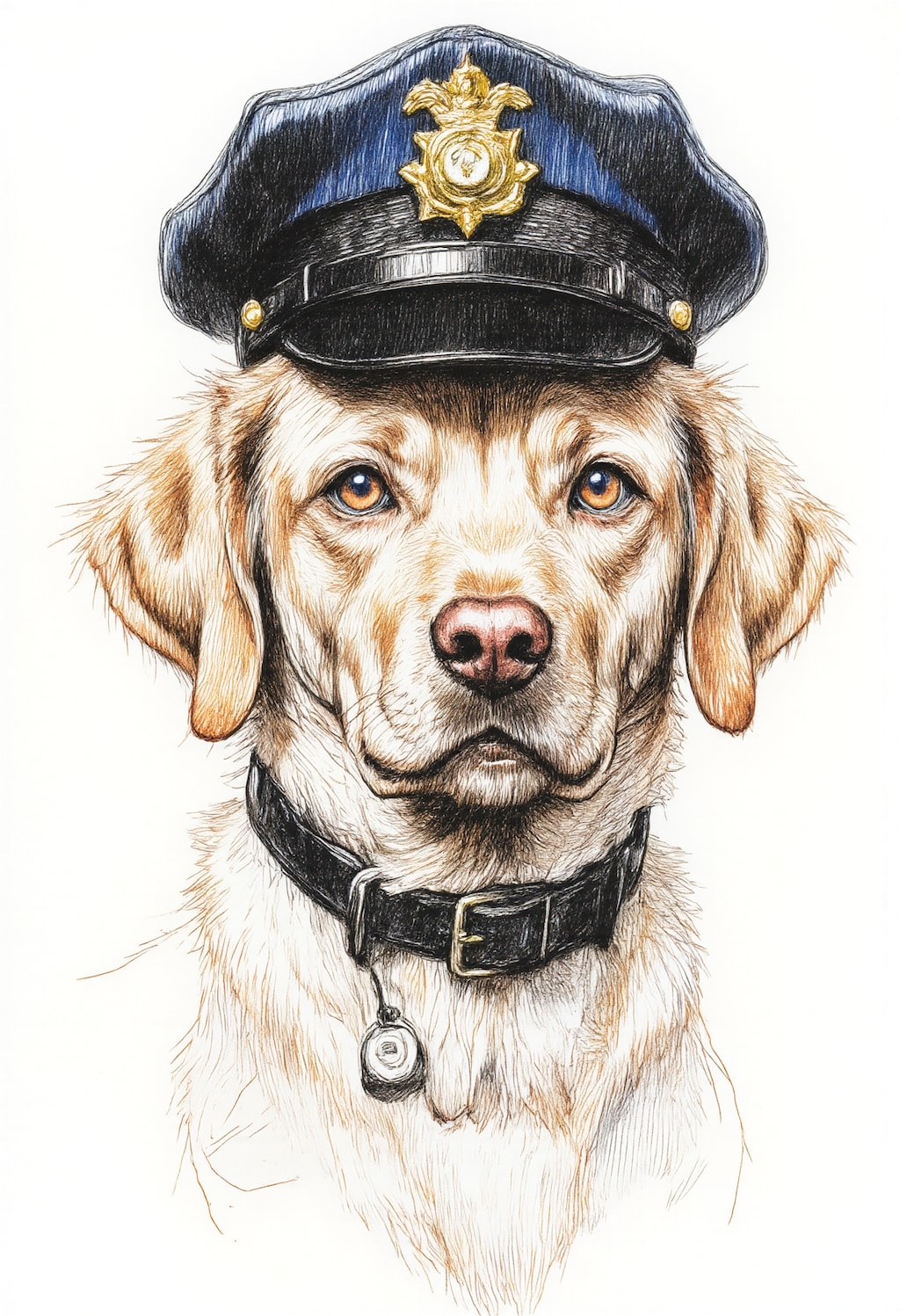 犬のお巡りさん