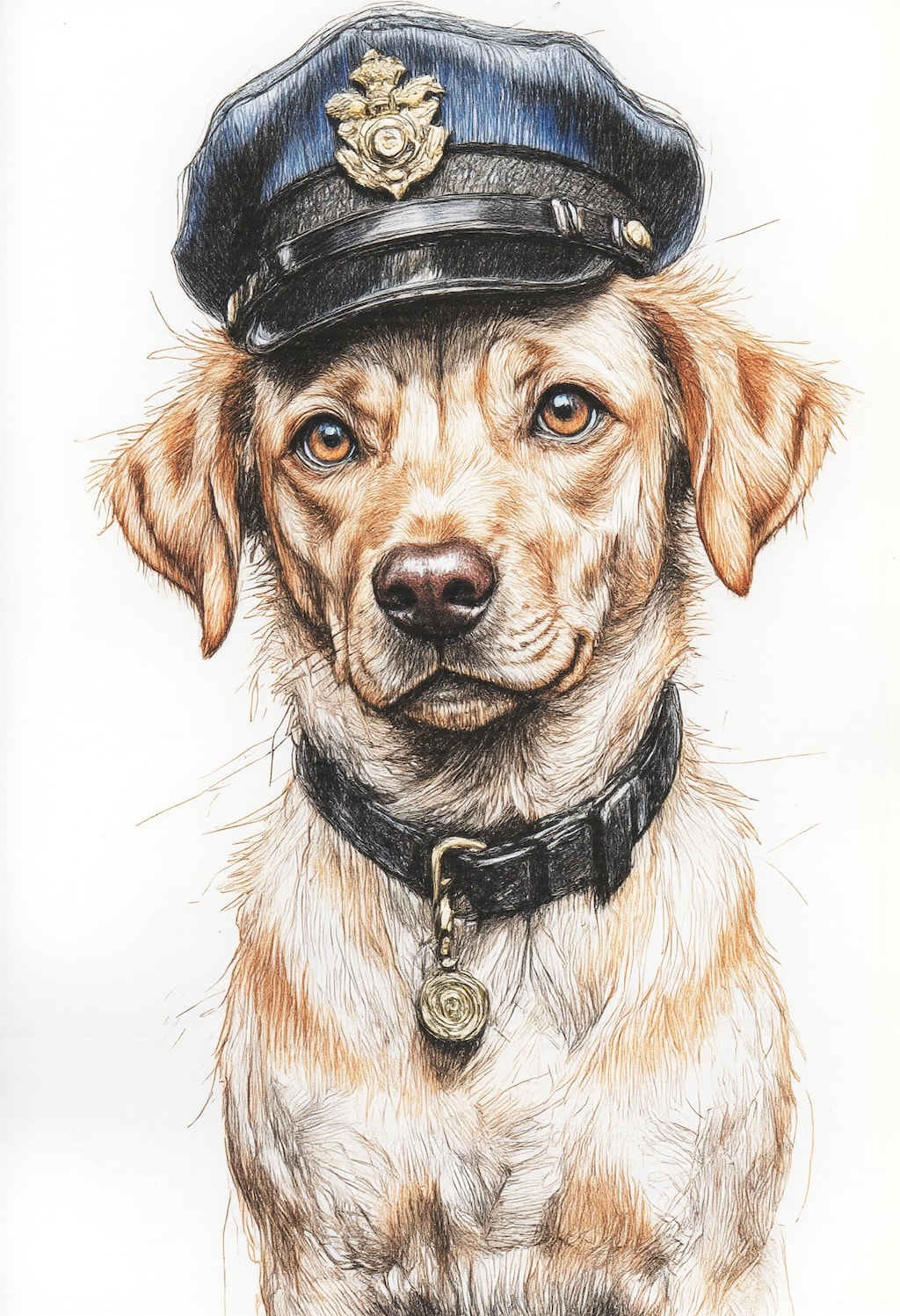 犬のお巡りさん