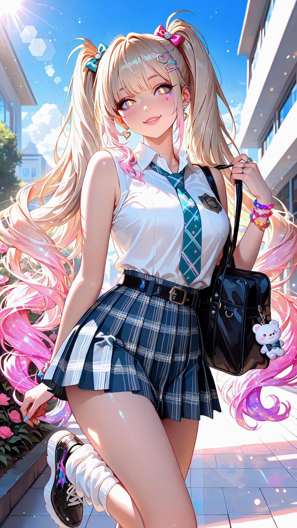 スリーブレス学園ギャル