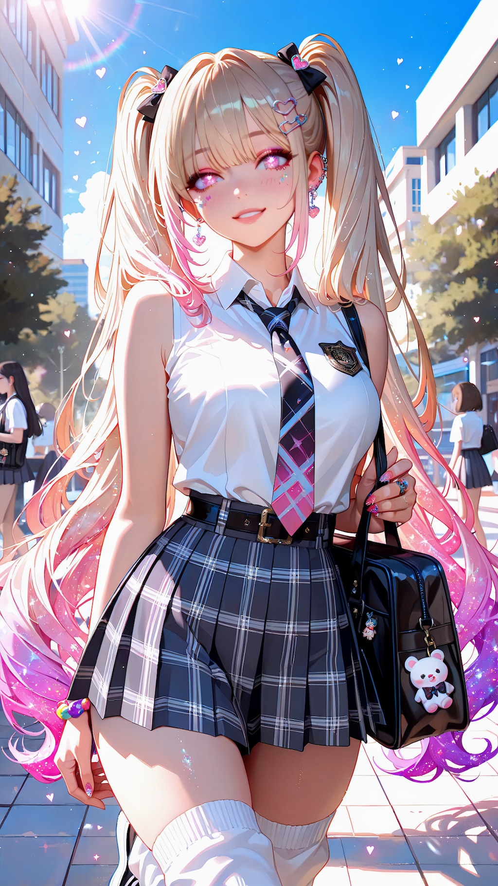 スリーブレス学園ギャル