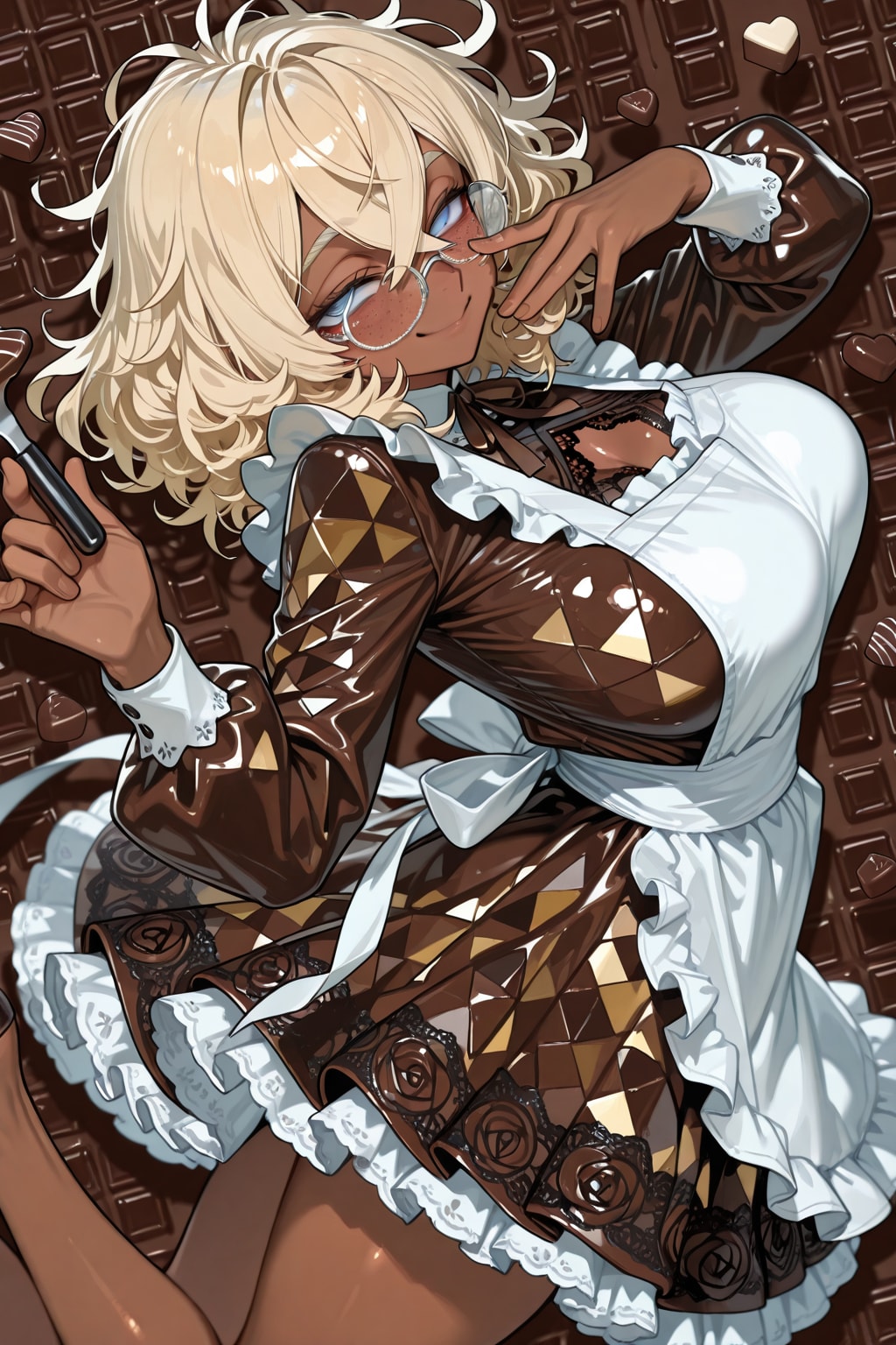 チョコまみれ　　　　　　　　　　　　　　　　　　　　　　　🐻 ニジャール・Ｓ・トルーマン 🐻 ３