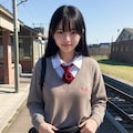 【12枚】放課後露出デート（駅・下半身） 9枚目