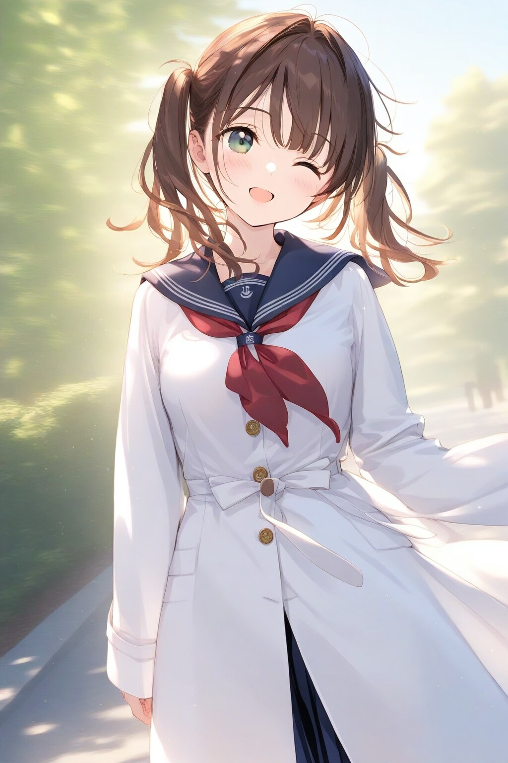 清水智江(うちの娘)、冬の日の光景【WAVE Edition】