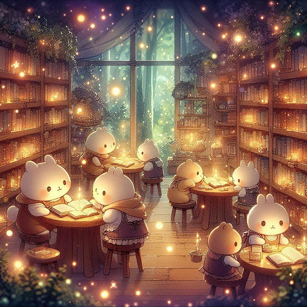 森の中の図書館