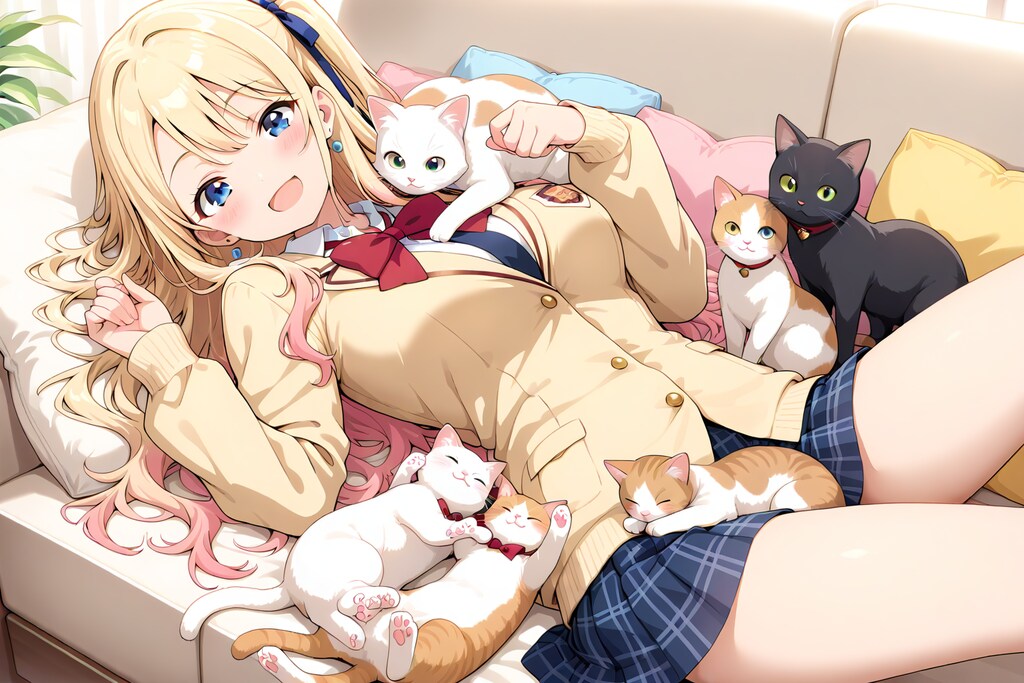 ナミちゃんwithネコちゃんず