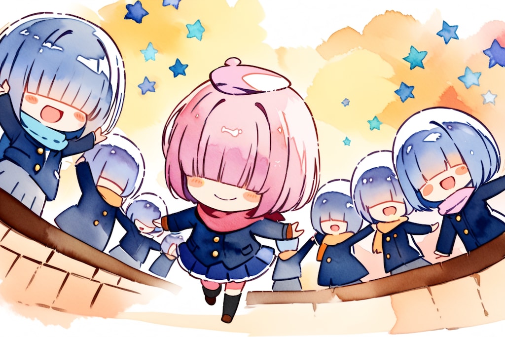 メカクレガールズ