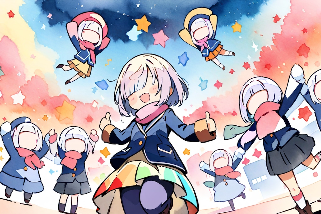 メカクレガールズ