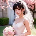 ピンクの花嫁さん (real) 2枚目