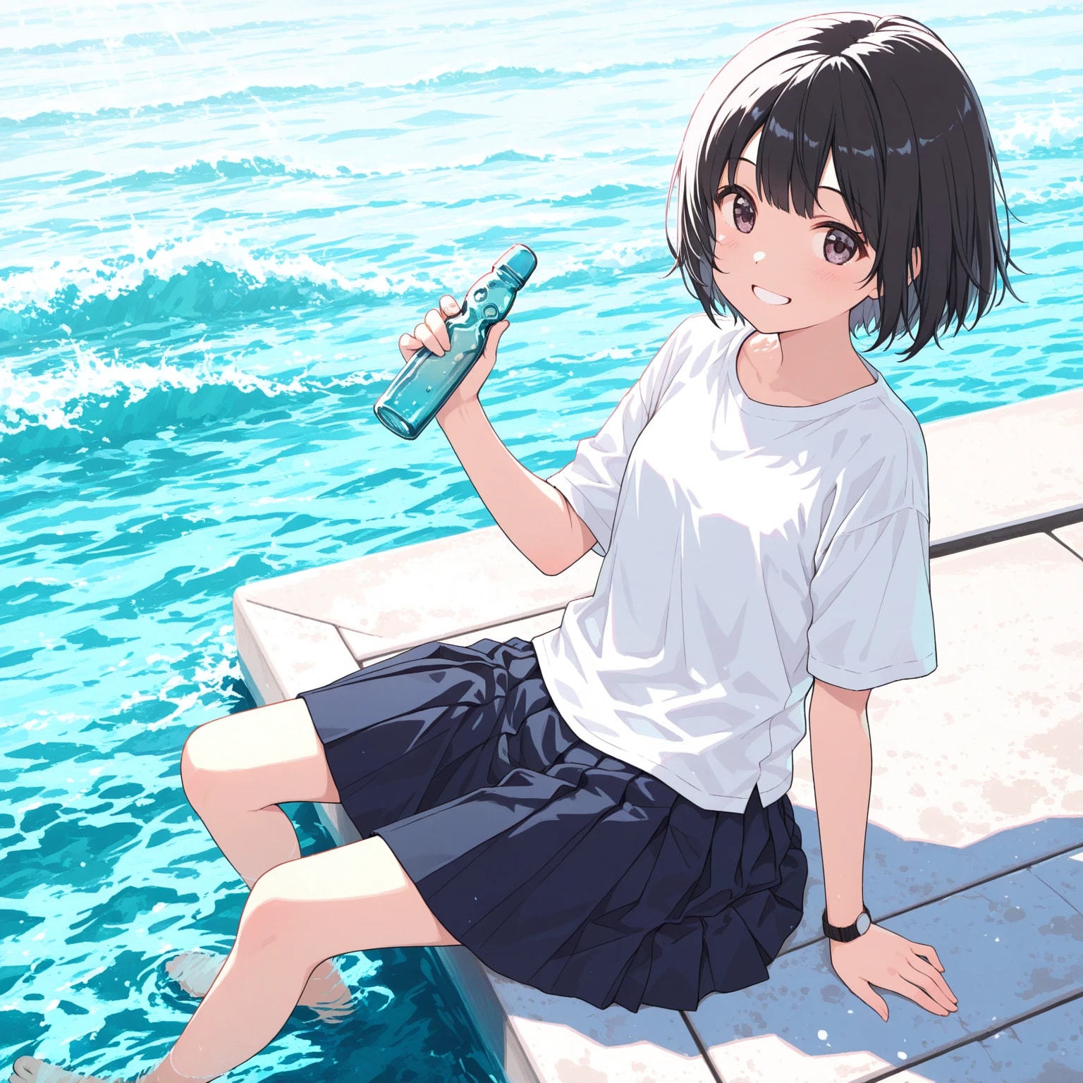 君とラムネの夏 | の人気AIイラスト・グラビア