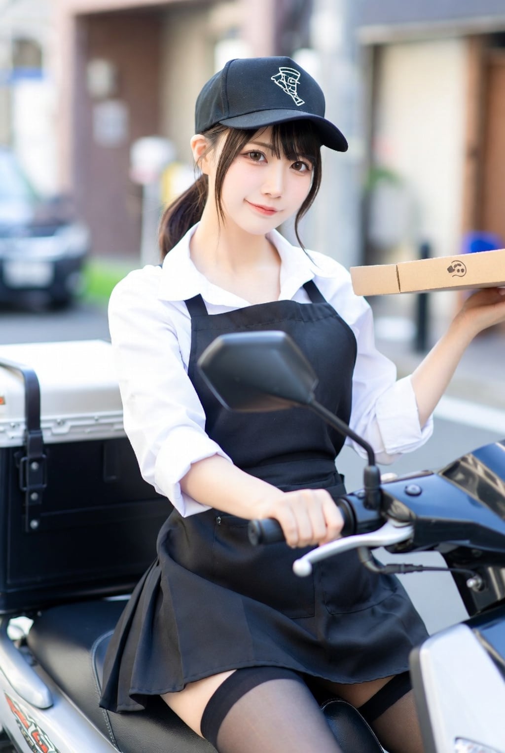 ピザ運ぶよー！