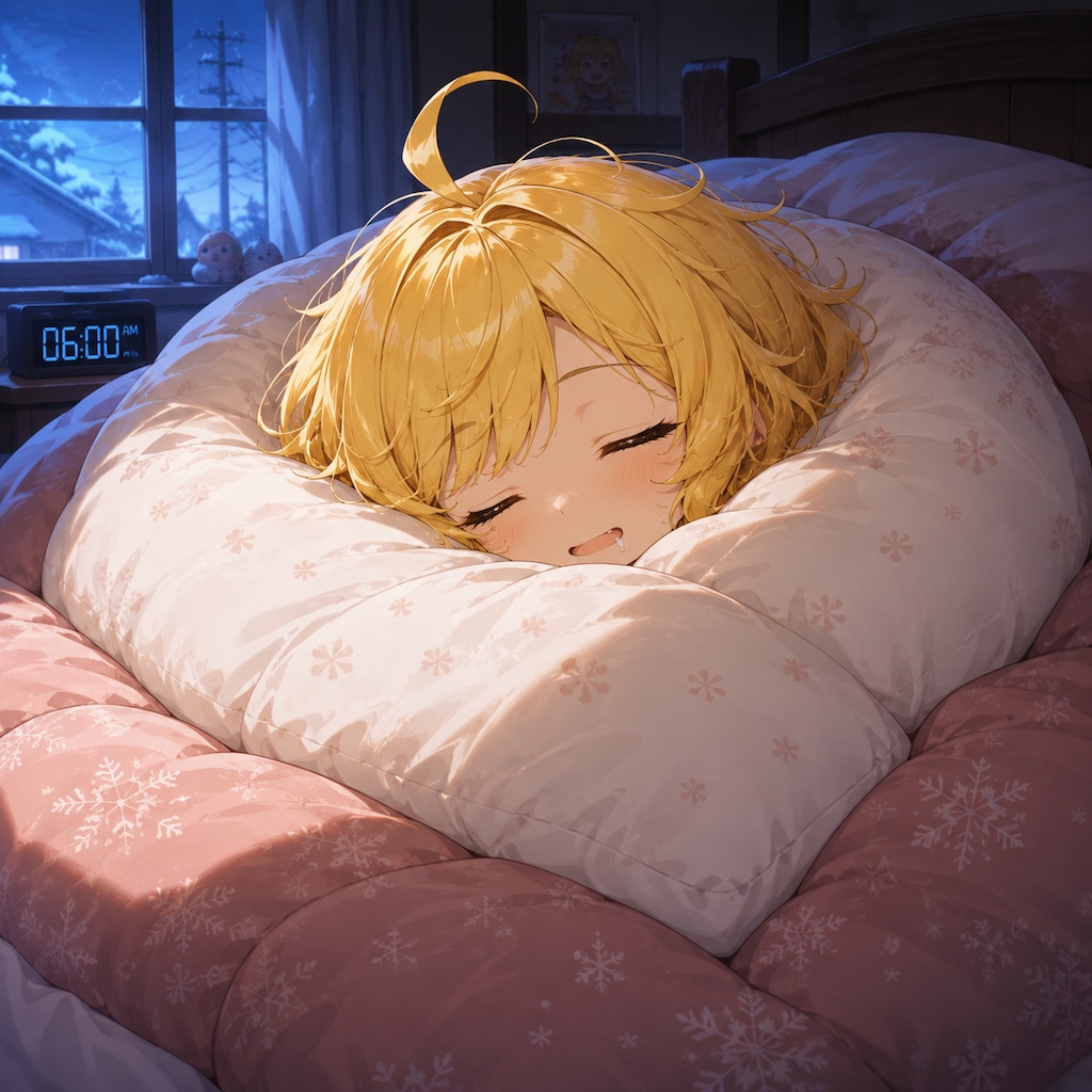 sleeping...
