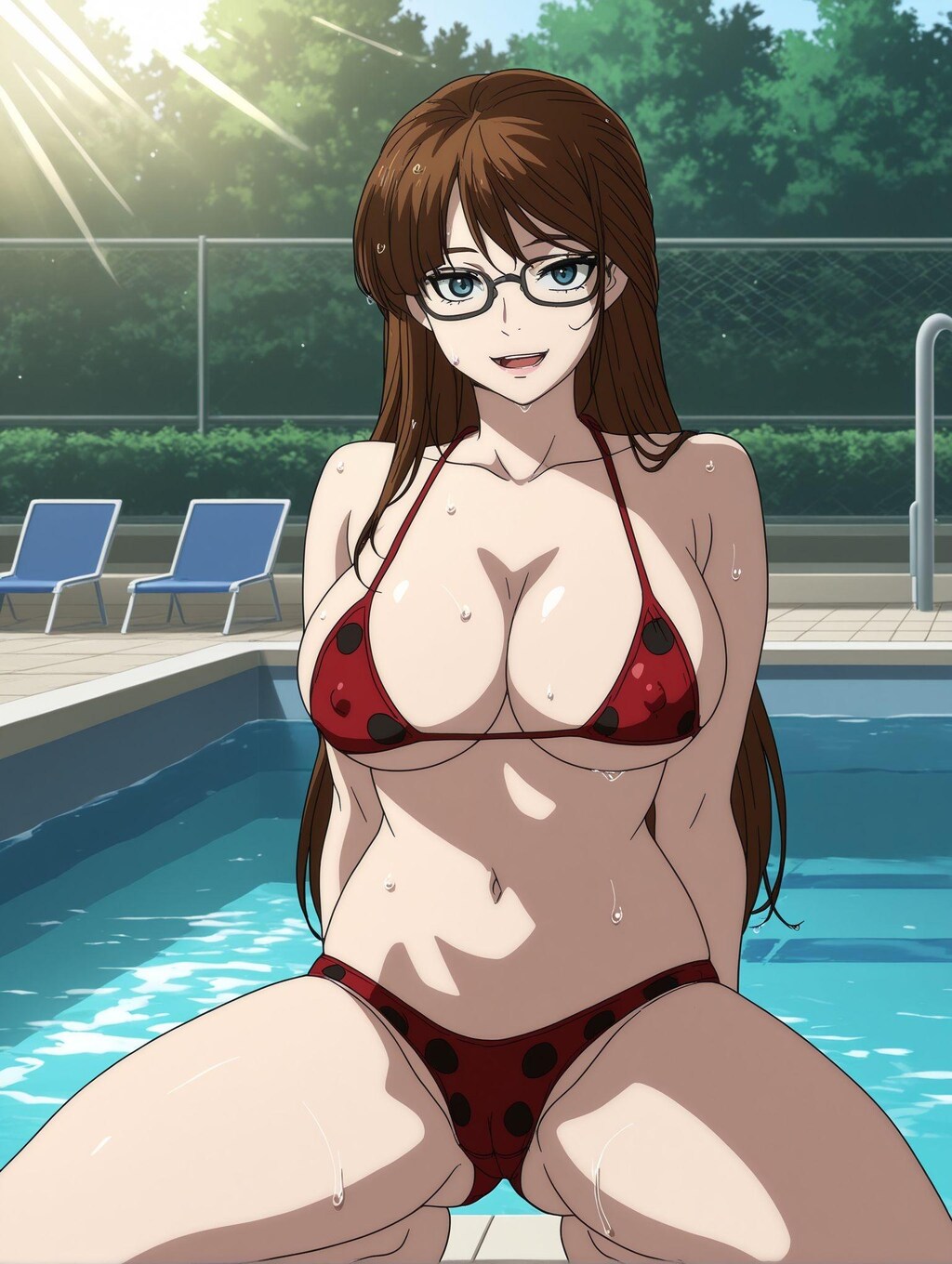 岡田ユリコ×ポルカドットビキニ