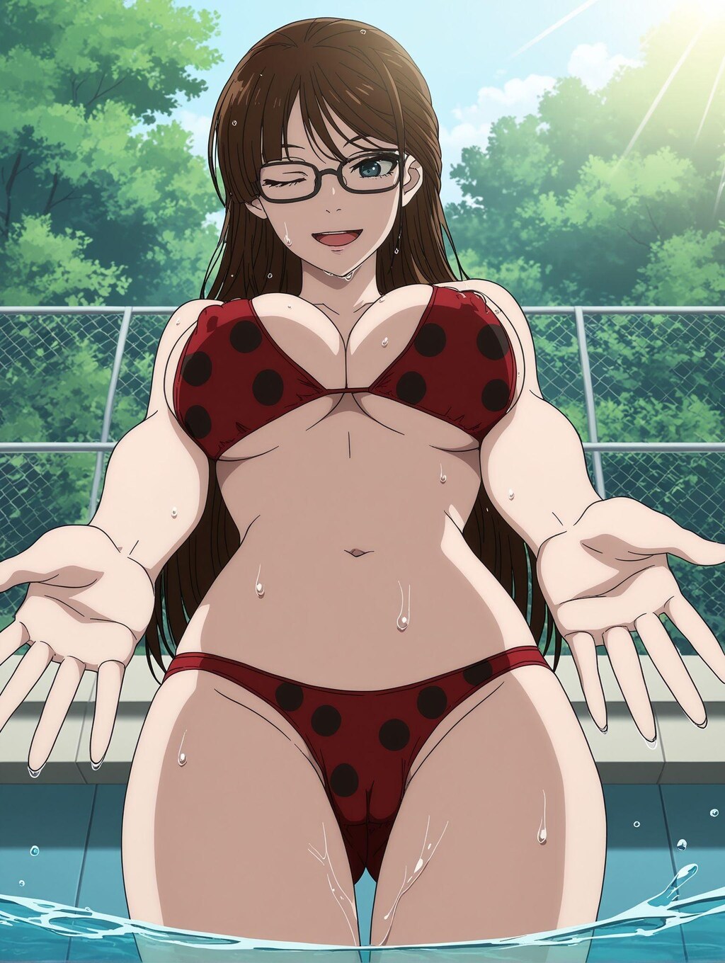 岡田ユリコ×ポルカドットビキニ
