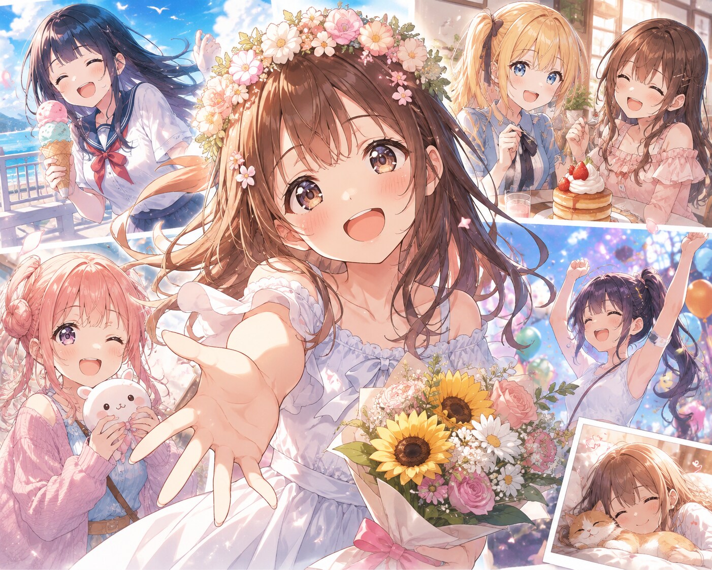 楽しくいこー！ | の人気AIイラスト・グラビア