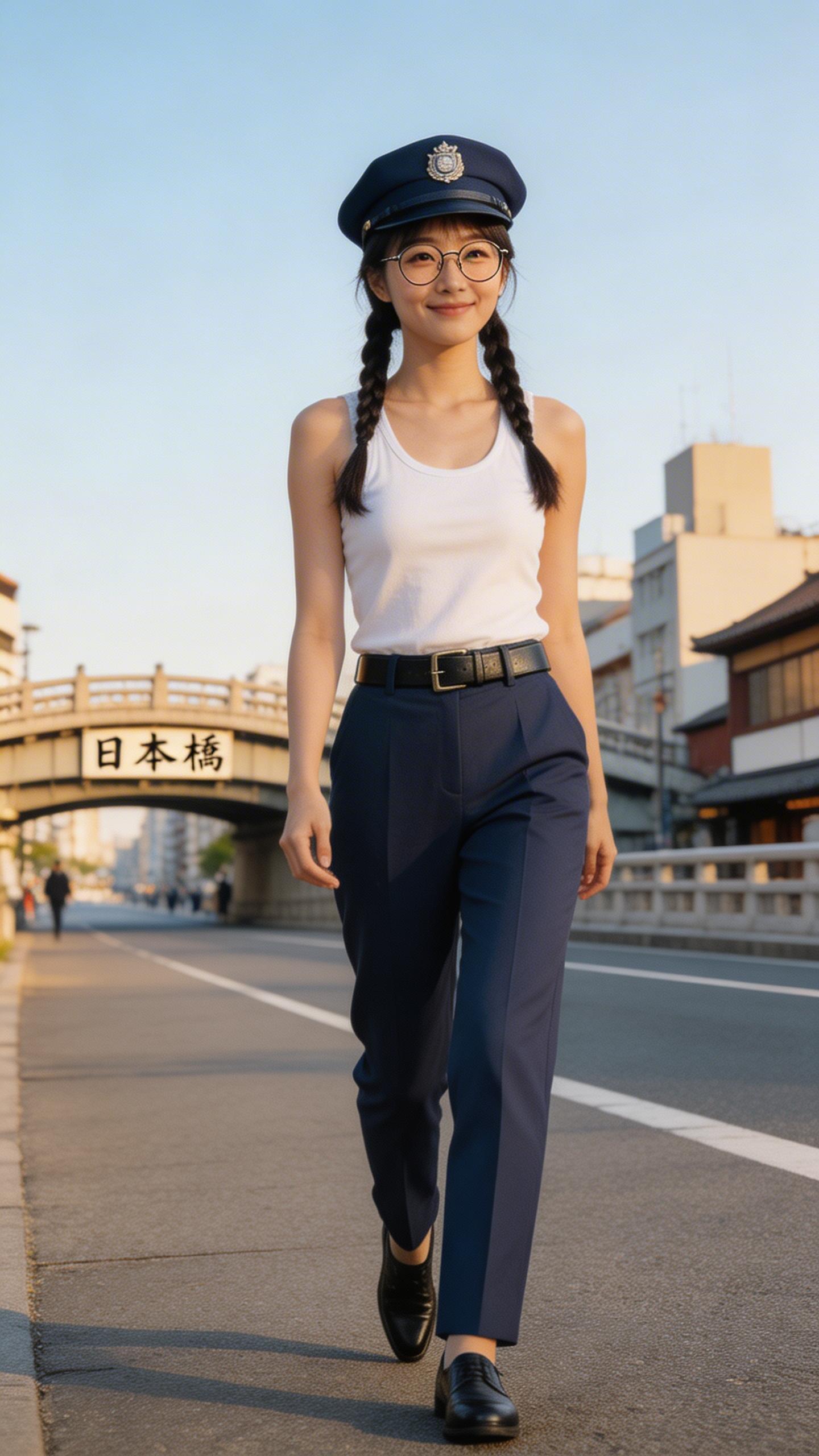 かっこかわいい婦警光阿弥優香梨の日本橋パトロール