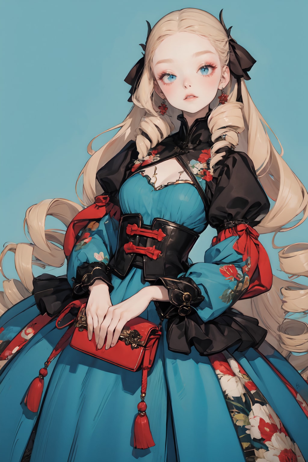 中華風ドレス | の人気AIイラスト・グラビア