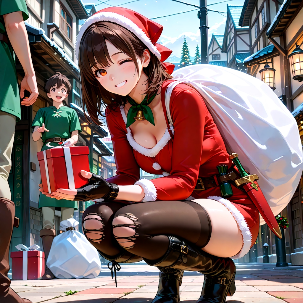 サンタのシーフさん