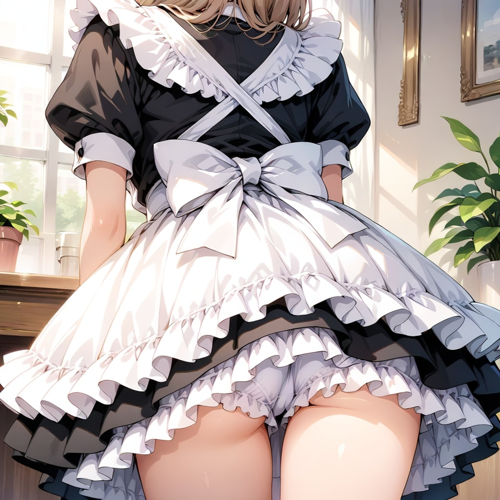 ふりふりメイドさん