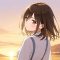 斧を持つ女の子 2枚目