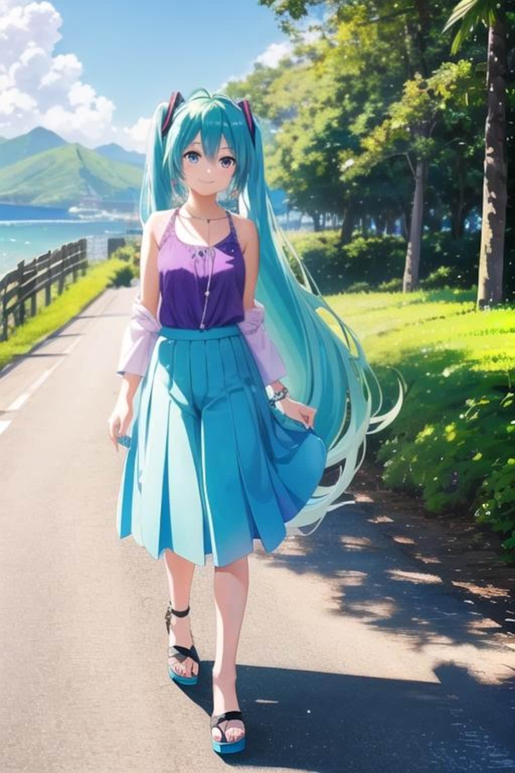 初音ミク（パープルアイ）