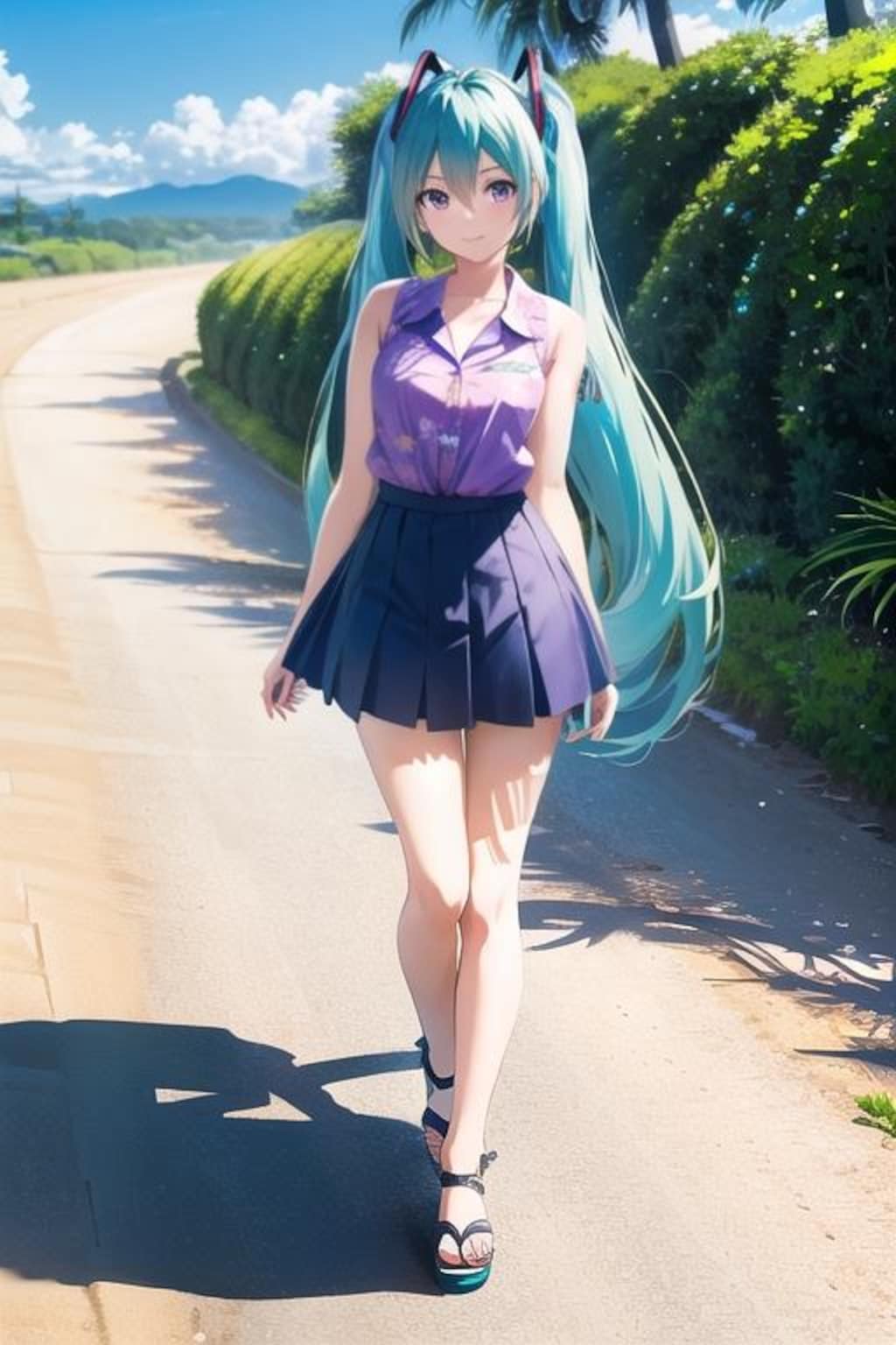 初音ミク（パープルアイ）