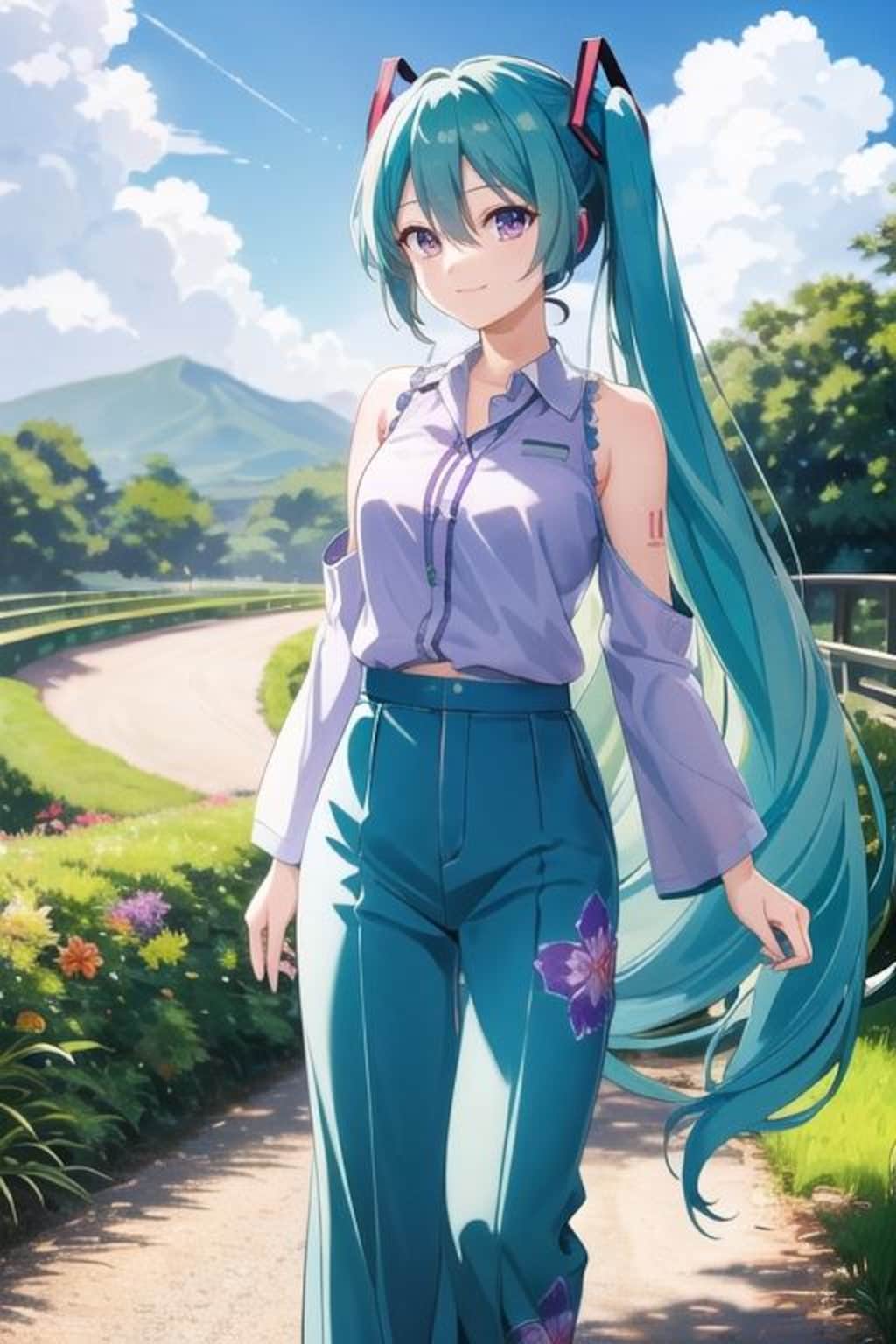 初音ミク（パープルアイ）