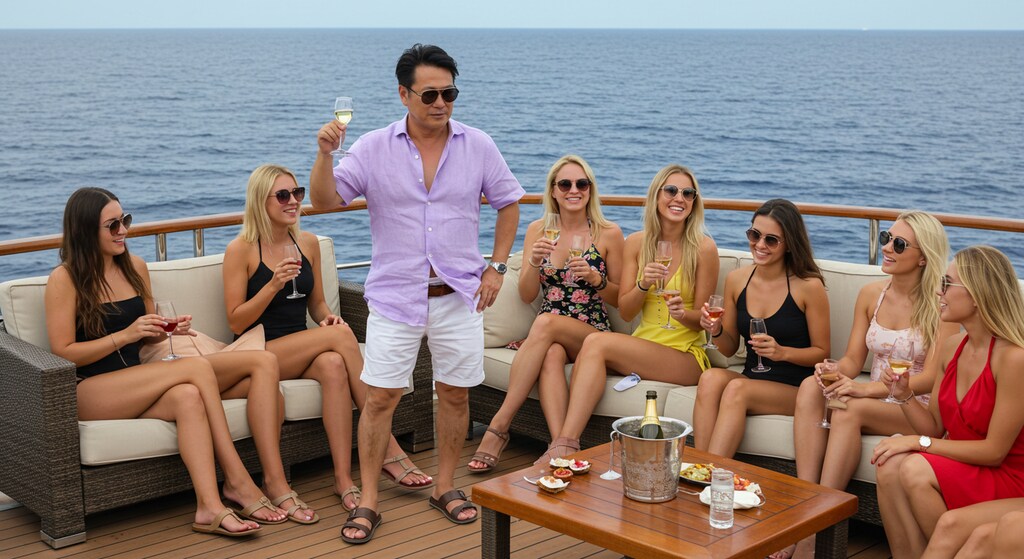 船上パーティー