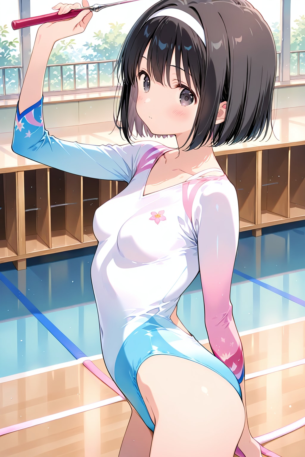 少し大きめな女の子