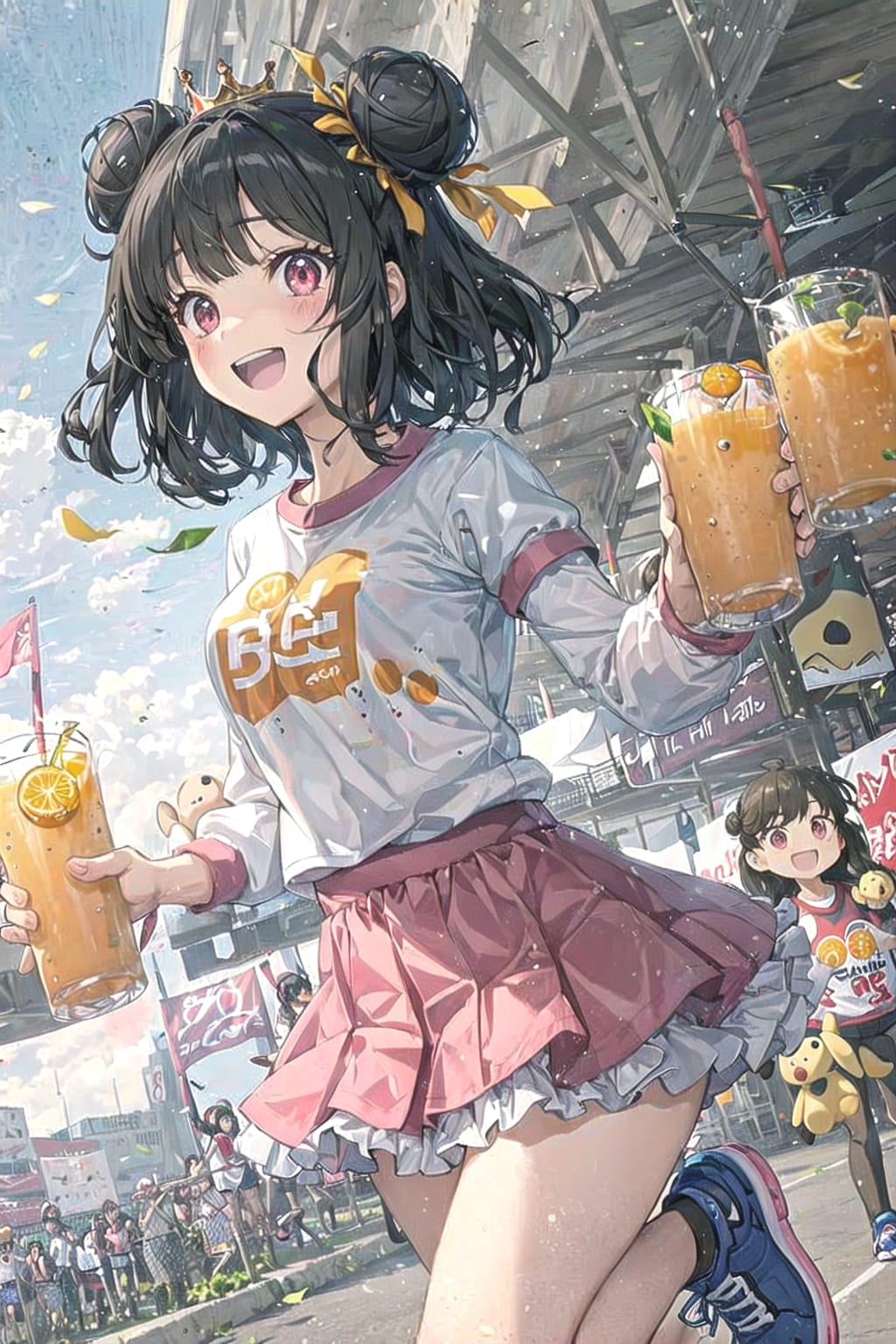 オレンジジュースきょうそうなのです！ | の人気AIイラスト・グラビア