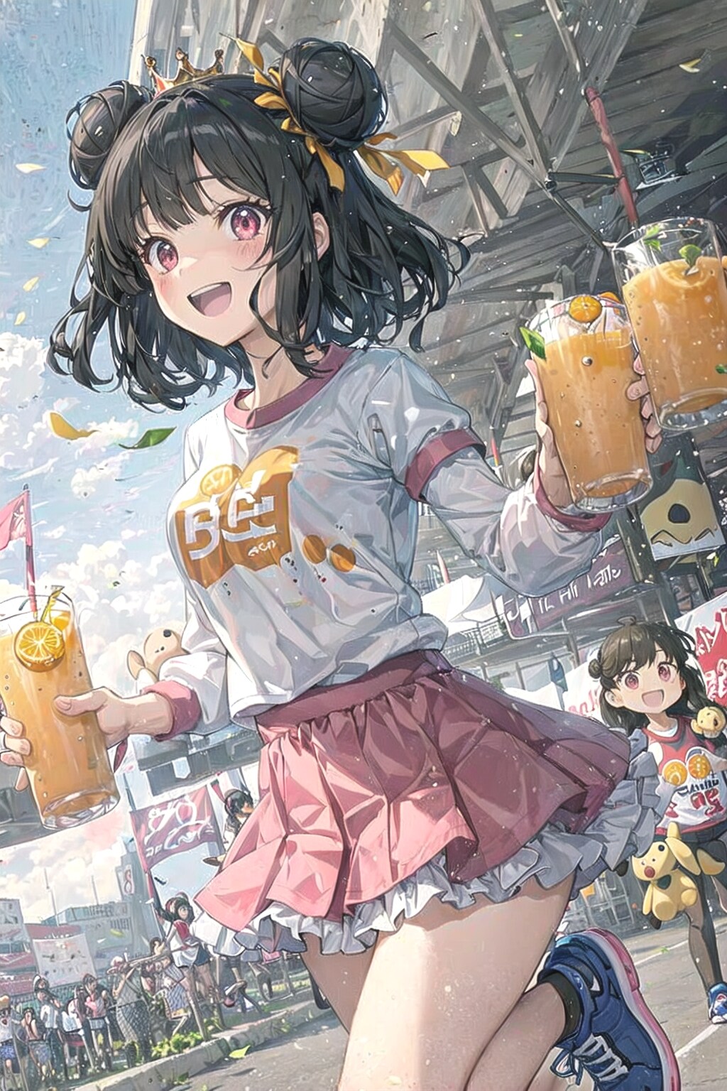 オレンジジュースきょうそうなのです！