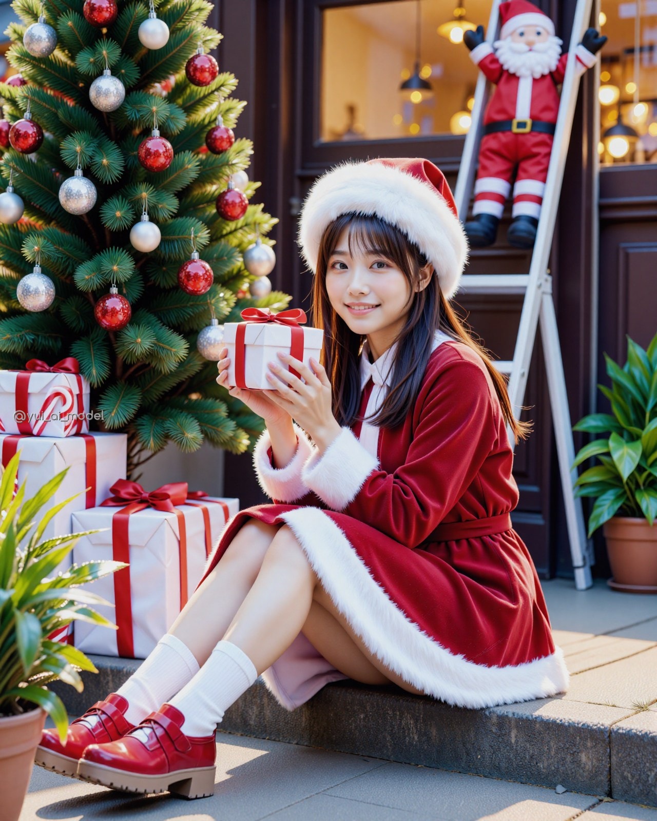 サンタコス beauty-428 | の人気AIイラスト・グラビア