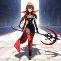 影の死神のシルエット 2枚目