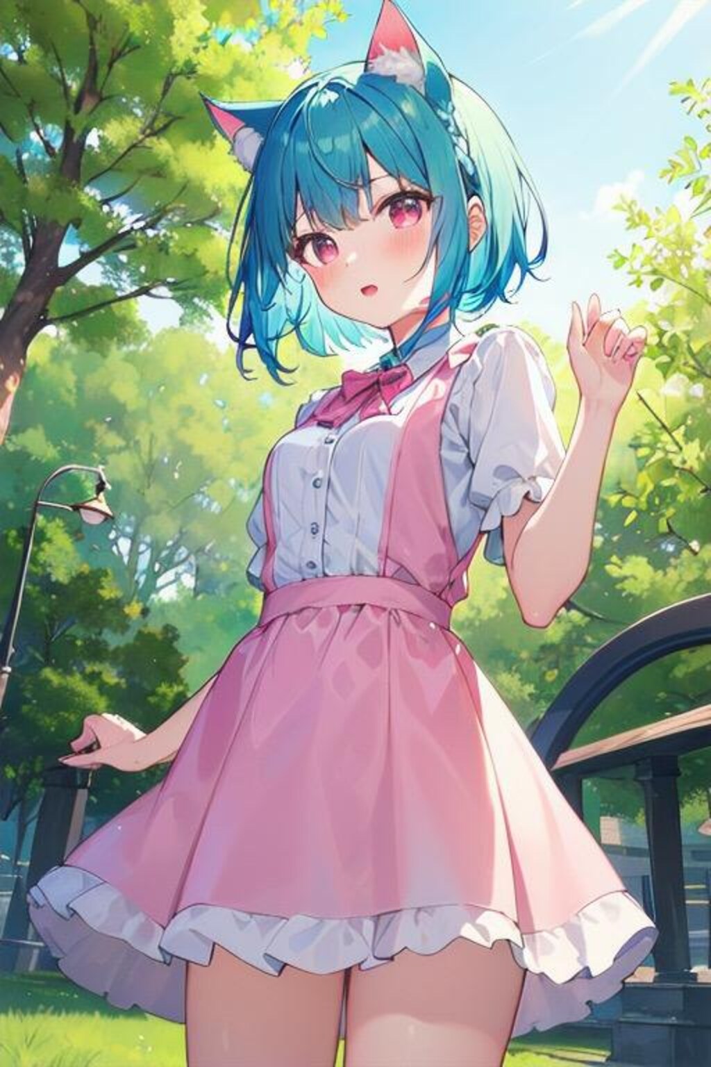 撮影は度胸🩵
