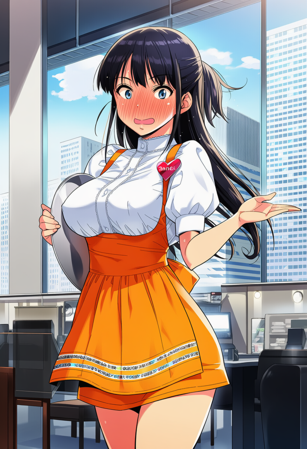 もお、バイト先には来ないでって言ったのに…！