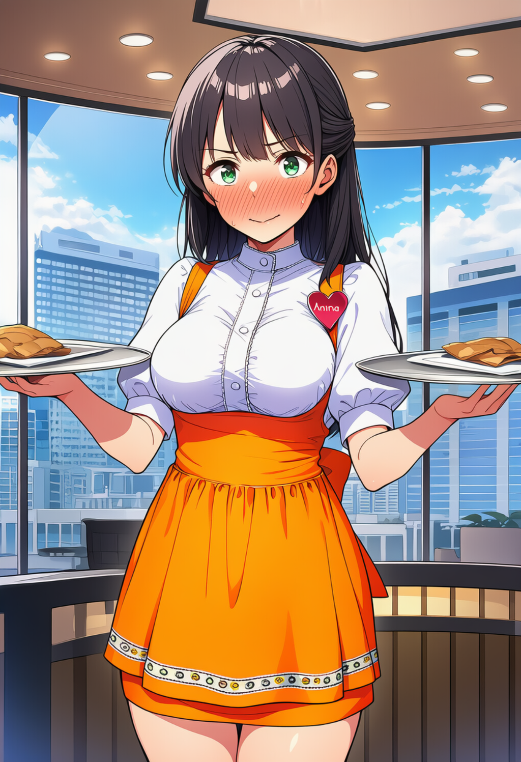 もお、バイト先には来ないでって言ったのに…！