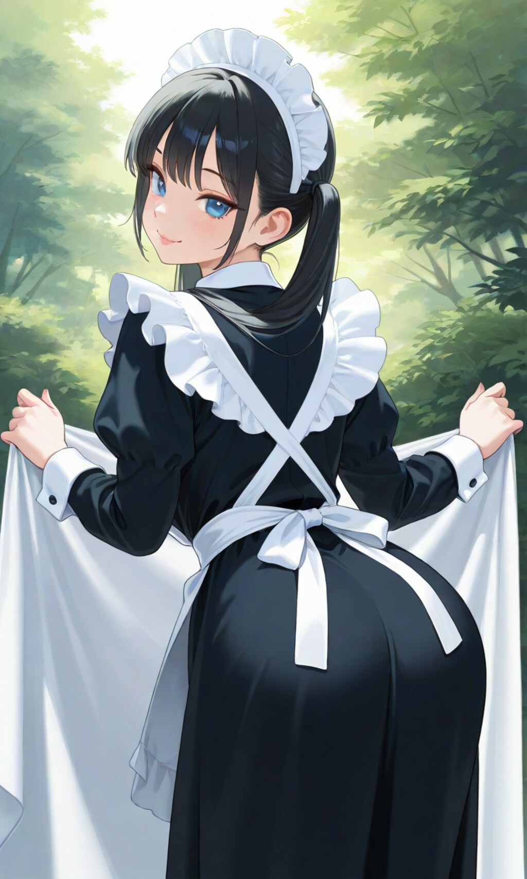 これ干したらそちらに行きますから、ちょっと待っててくださいね