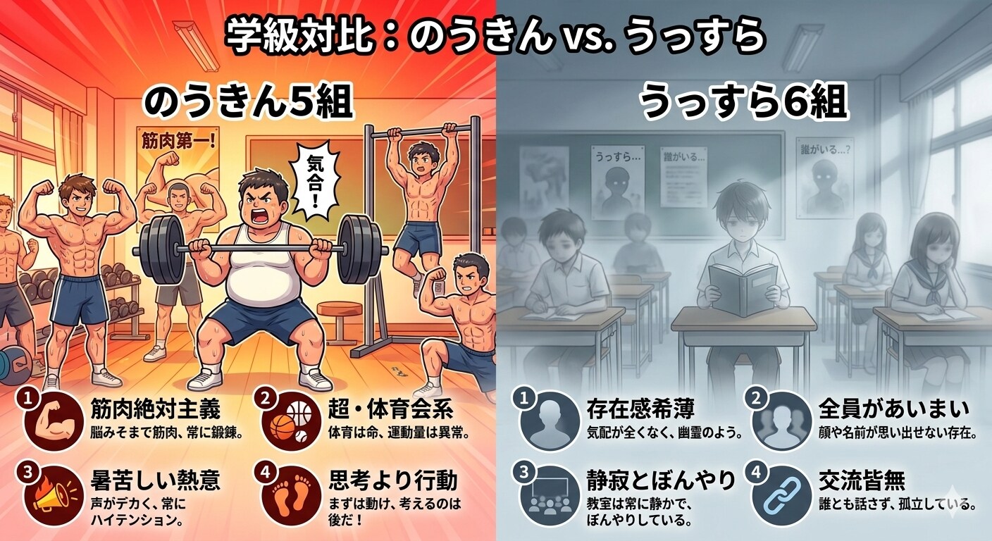 のうきん５組とうっすら６組