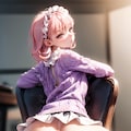 たくしあげシリーズR18(おしりのみ(onChair)) 6枚目