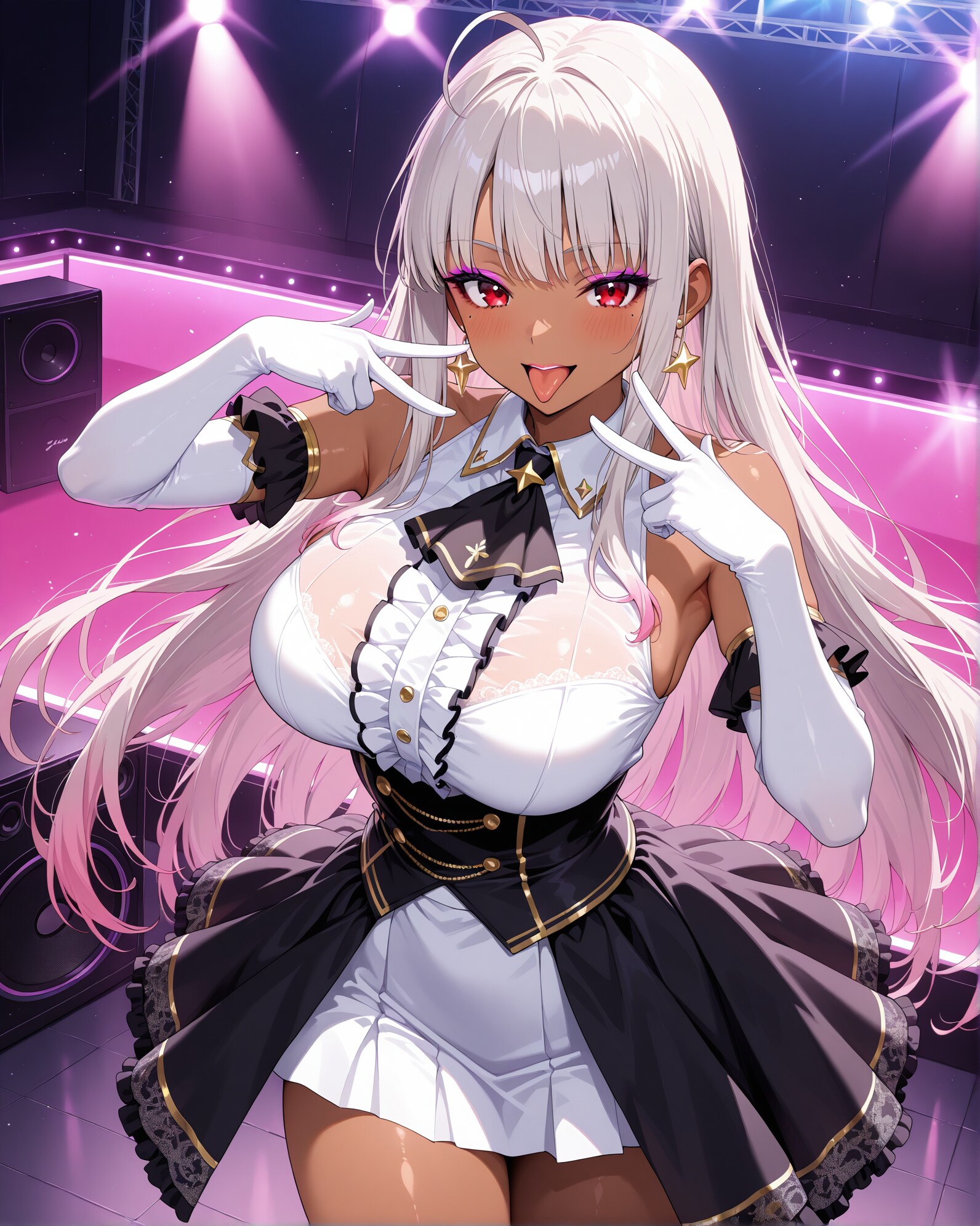 黒ギャル アイドル 女子高生