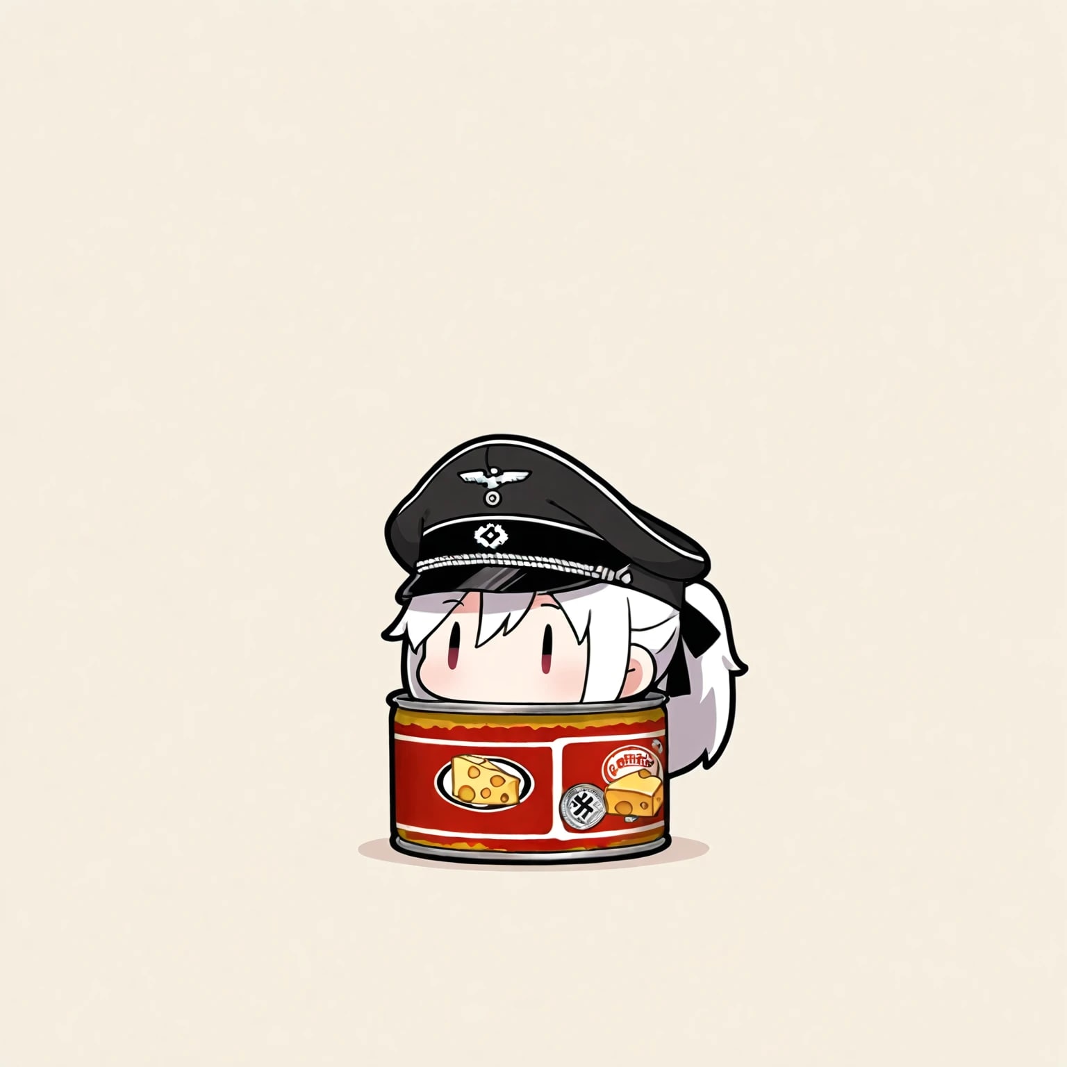 軍人さんと缶詰 | の人気AIイラスト・グラビア