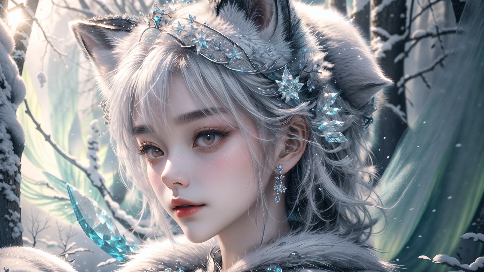 北極キツネ Arctic Fox